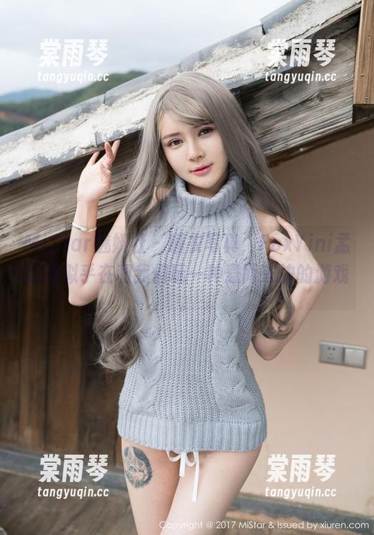 MiStar魅妍社-FoxYini孟狐狸 MiStar魅妍社 - 睡衣写真,FoxYini孟狐狸似乎在和我们玩一种悬而未决的游戏。