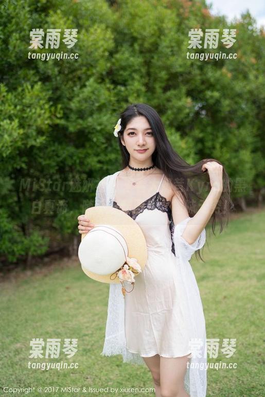 MiStar魅妍社 - 来看大奶昔Kyra的黑白真谛，随手一翻图包，趣味无穷！