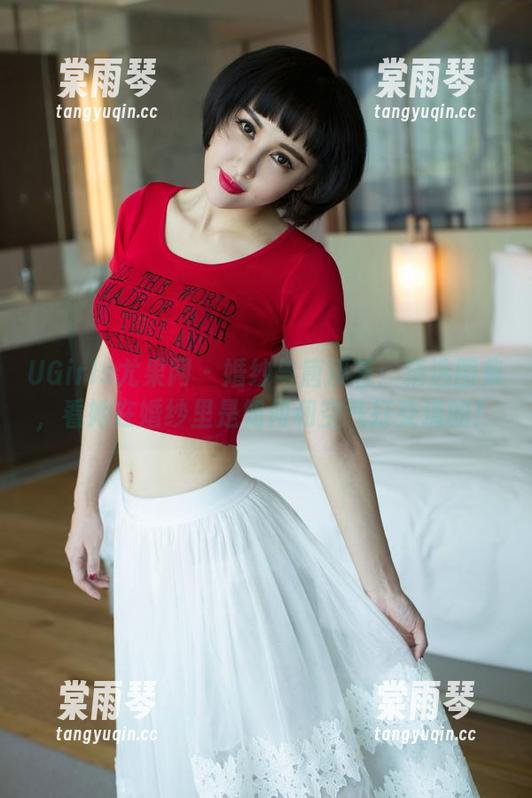 UGirls尤果网-唐溪若 UGirls尤果网 - 婚纱与唐溪若:精选图集,看她在婚纱里是如何和空气打交道的!