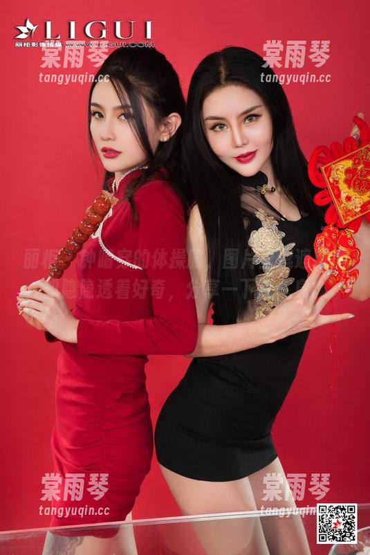 丽柜-钟晴 丽柜 - 钟晴穿的体操服,图片里遮遮掩掩却隐隐透着好奇,分享一下这气息。