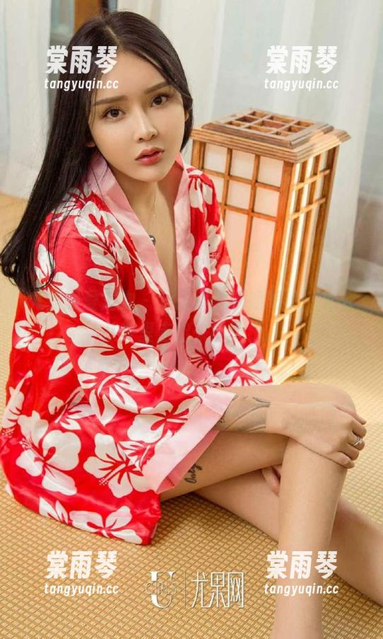尤果网爱尤物 - 张团团的御姐写真，恍若从梦里走出来的壁纸。