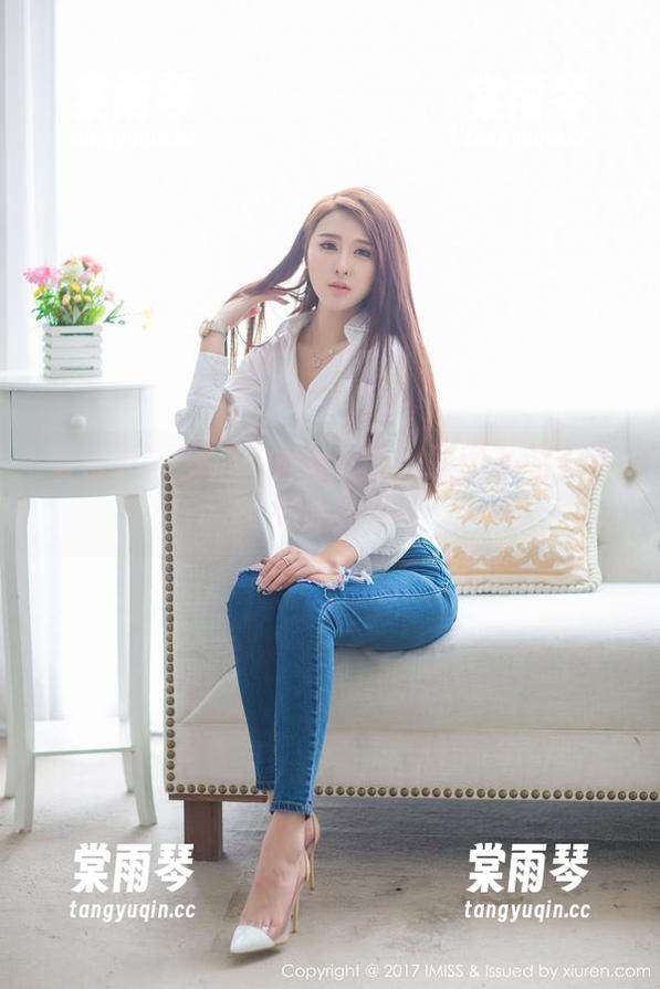 爱蜜社 - 梦心玥的兔女郎，原图下的无圣光才劲爆