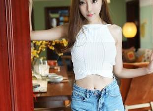美媛馆 - 一条牛仔裤，二种情绪：软软爱吃肉对高清写真说
